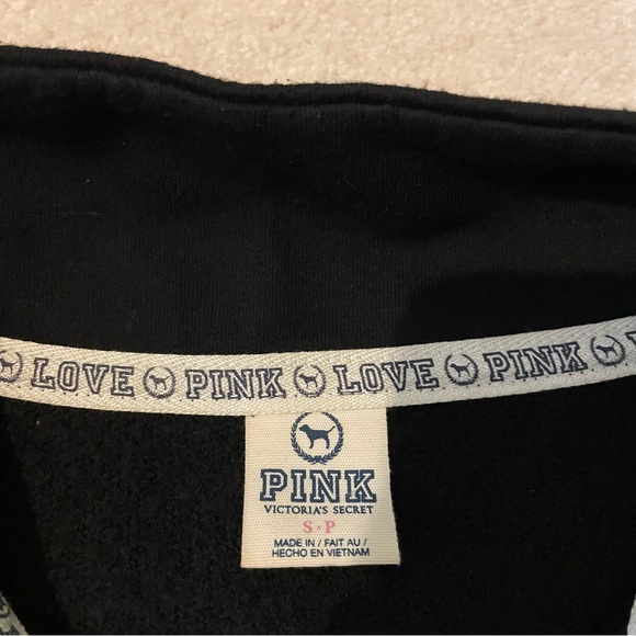 VS. PINK Y2K 1/4 zip sweatshirt-small EUC - Picture 5 of 6